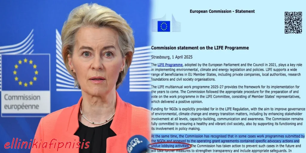 Νέο σκάνδαλο με πρωταγωνίστρια την Ούρσουλα Φον Ντερ Λάιεν: Η ΕΕ χρηματοδότησε στοχευμένες εκστρατείες κατά πολιτικών αντιπάλων που είχαν αντίθετη άποψη από το επίσημο αφήγημα...! «Δημοκρατικά» ε;