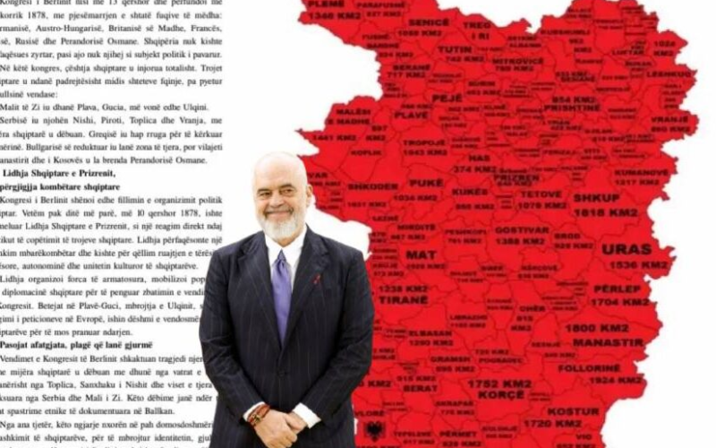 Οι Αλβανοί διεκδικούν επίσημα ελληνικά εδάφη: Το επίσημο περιοδικό του Υπουργείου Άμυνας της Αλβανίας δημοσίευσε χάρτη με την Ήπειρο και άλλες ελληνικές περιοχές ως τμήμα της λεγόμενης «Εθνικής Αλβανίας»…! Ακούει ο Μητσοτάκης;