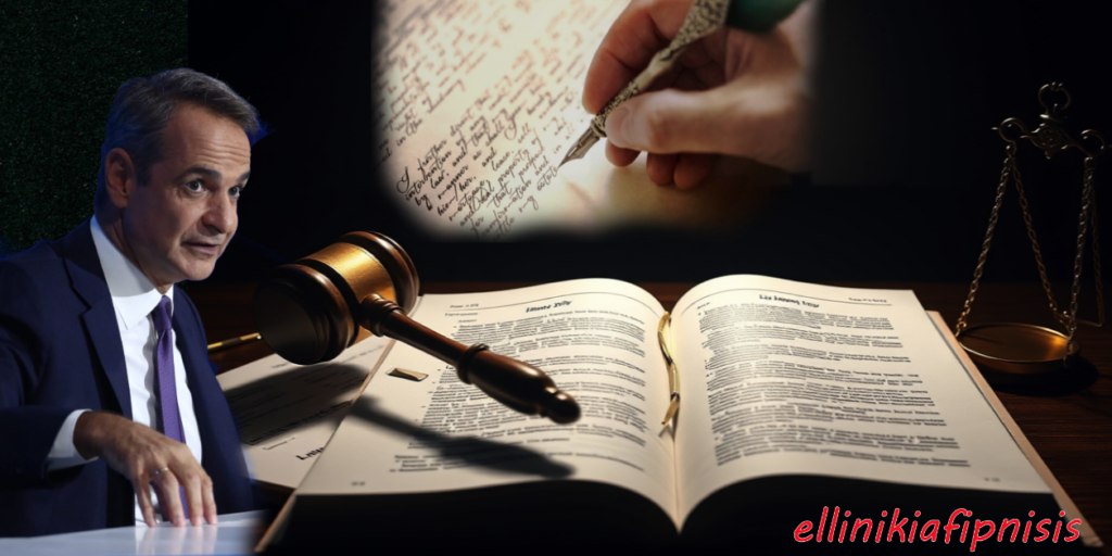 Οι ιδιόγραφες διαθήκες και η περίεργη τροποποίηση του κληρονομικού δικαίου από την κυβέρνηση Μητσοτάκη...