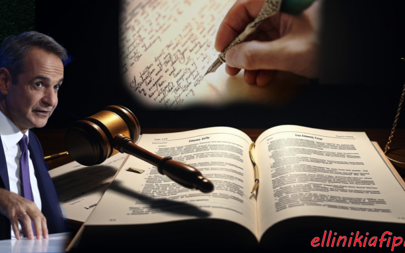 Οι ιδιόγραφες διαθήκες και η περίεργη τροποποίηση του κληρονομικού δικαίου από την κυβέρνηση Μητσοτάκη…
