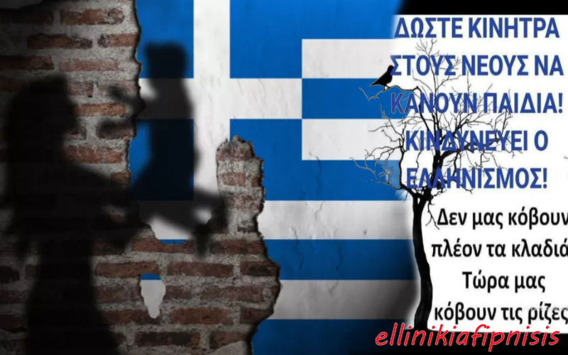 Άμεσα μέτρα εθνικής επιβίωσης για να σταματήσουμε τη δημογραφική κατάρρευση της Ελλάδας. Πεθαίνουμε, ξυπνήστε…