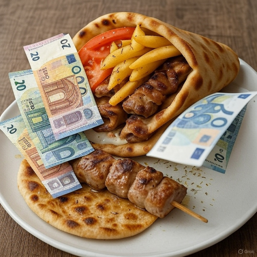 Το σουβλάκι των 6 ευρώ: Πώς οι πλατφόρμες έγιναν μονοπώλιο εξαιτίας σου...
