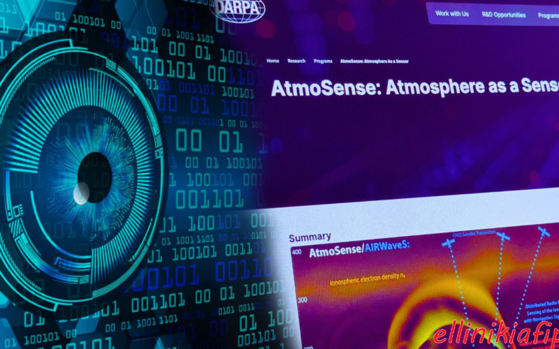 Το έργο «AtmoSense» της DARPA μετατρέπει την ατμόσφαιρα σε ένα παγκόσμιο πλέγμα επιτήρησης σε πραγματικό χρόνο..