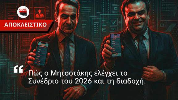 Πώς ο Μητσοτάκης ελέγχει το Συνέδριο του 2026 και τη διαδοχή…