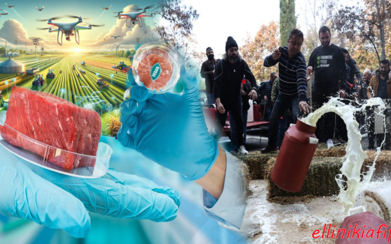 Σχέση ψηφιακού μετασχηματισμού και παραγωγής τεχνητού κρέατος – Αλλιώς…τι έχουν τα έρμα τα αιγοπρόβατα και (τα) ψοφάνε…
