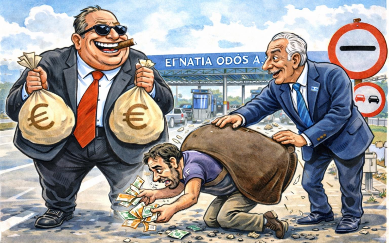 Εγνατία Οδός: Όταν το κράτος έγινε μεσάζων ξεπουλήματος και οι πολίτες μόνιμοι πληρωτές…