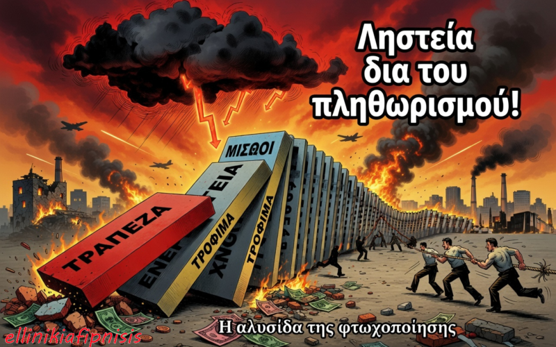 Αρχίζει η μεγάλη ληστεία που την λένε «παγκόσμιο οικονομικό κραχ»! Μετά ακολουθεί ο θάνατος του Τράμπ…;