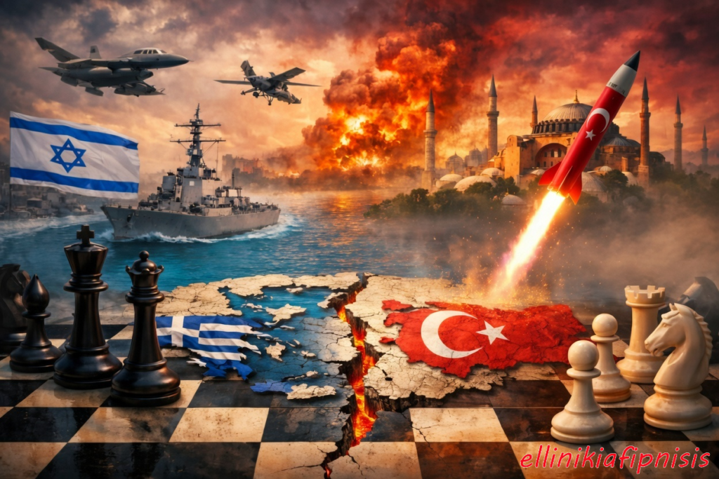 Εάν το Ισραήλ επιτεθεί στη Τουρκία, αυτή θα καταλάβει Κύπρο και Αιγαίο Πέλαγος;
