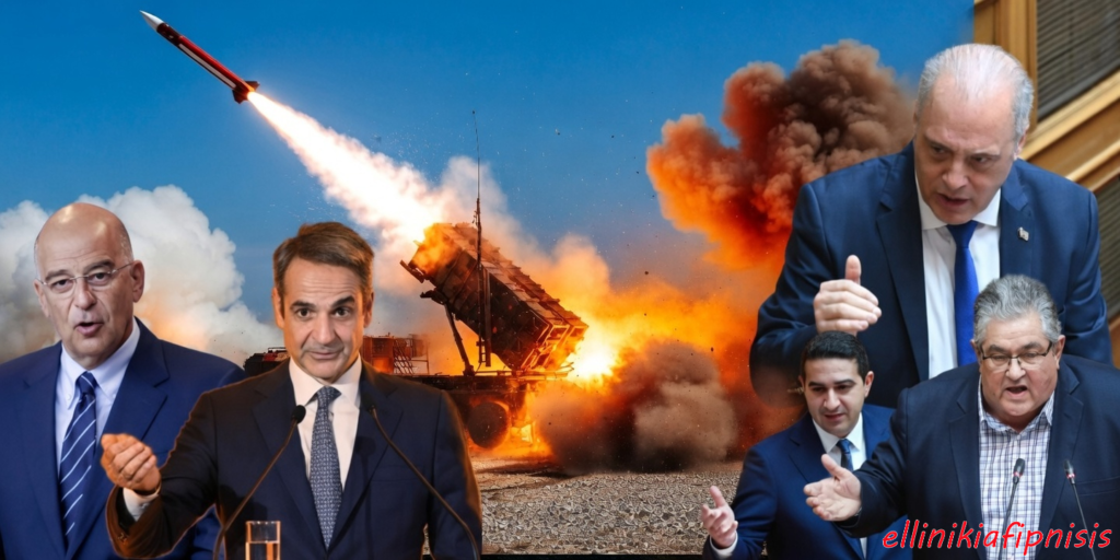 Ελληνικοί Patriot στη Σαουδική Αραβία κατέρριψαν ιρανικούς βαλλιστικούς πυραύλους. Το διατυμπανίζει η κυβέρνηση Μητσοτάκη, γκριζάροντας την ουδετερότητα μας στον πόλεμο - Πυρά αντιπολίτευσης για άμεση εμπλοκή της Ελλάδας στον πόλεμο