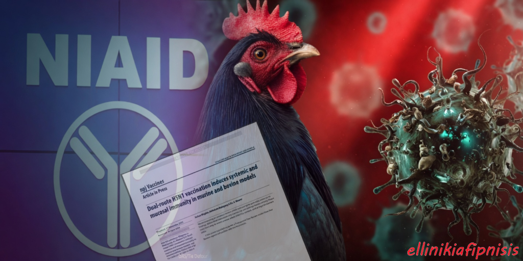 Επιστήμονες που χρηματοδοτούνται από την κυβέρνηση των ΗΠΑ δημιούργησαν χιμαιρικούς ιούς της γρίπης των πτηνών με 100% θνητότητα στα θηλαστικά, σύμφωνα με έκθεση του Περιοδικού «npj Vaccines»...! Τι επιδιώκουν...;