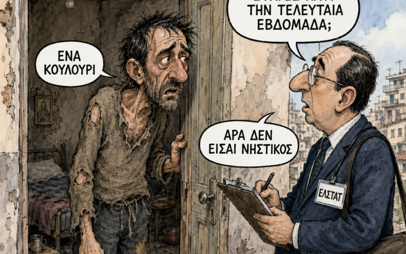 Η ανεργία «πέφτει»…οι άνεργοι πού πάνε; Ή πώς ένα ερωτηματολόγιο εξαφανίζει μισό εκατομμύριο ανέργους…
