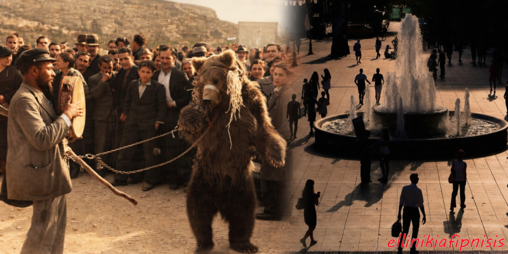 Η…«αρκούδα» και ο «αρκουδιάρης»…!