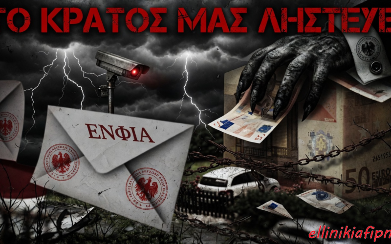 ΕΝΦΙΑ: Ως πότε θα αφήνουμε να μας ληστεύουν;