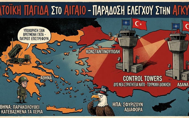 Γιατί η Αθήνα απομάκρυνε εσπευσμένα τους Patriot από Κάρπαθο και Αλεξανδρούπολη; Μήπως λόγω των νέων Στρατηγείων του ΝΑΤΟ σε Άδανα και Κωνσταντινούπολη…;