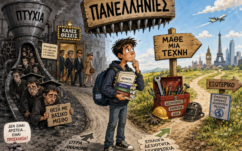 Γράμμα σε ένα παιδί που δίνει εξετάσεις φέτος…