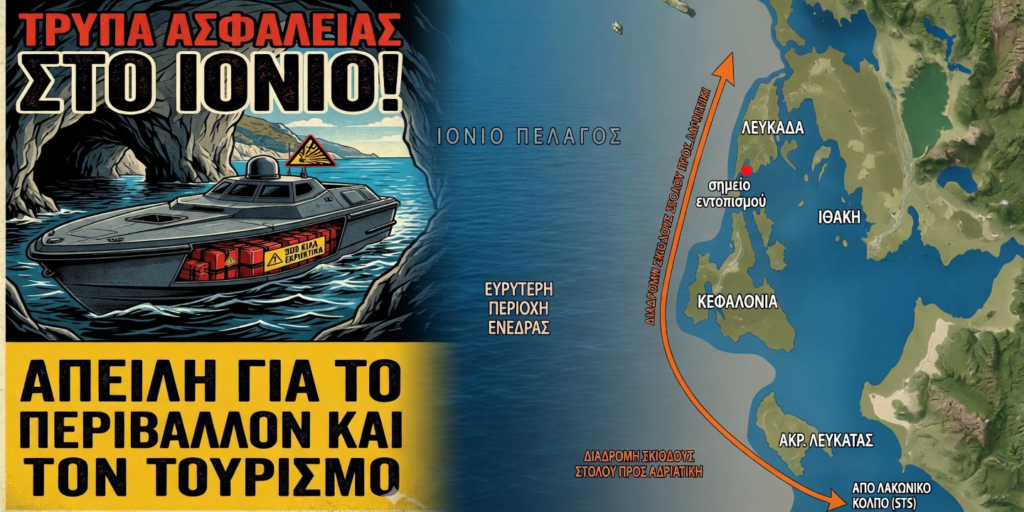 Η «Πλωτή Βόμβα» της Λευκάδας: Γιατί το USV ήταν νότια της Λευκάδας; Όταν η συστημική αποτυχία συναντά τον εφιάλτη μιας καταστροφής...