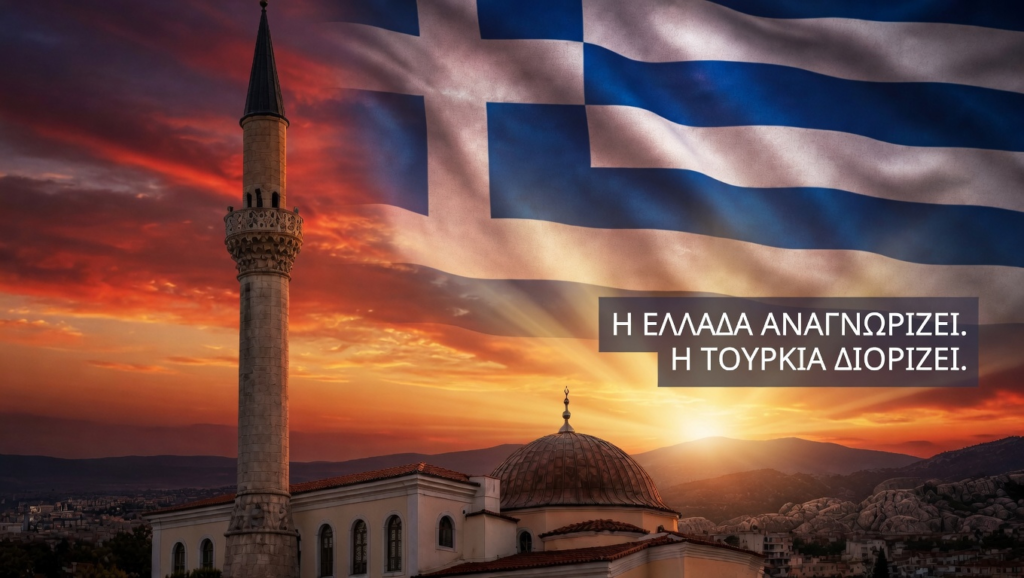 Μουφτεία Κομοτηνής: Η Ελλάδα αναγνωρίζει - Η Τουρκία διορίζει…