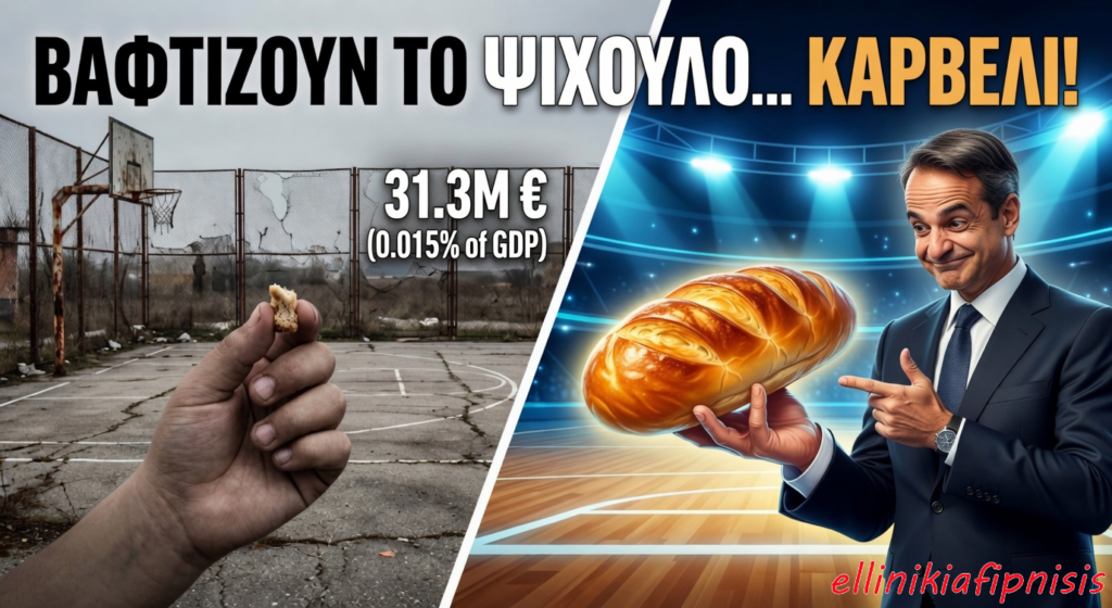 Βαφτίζουν το ψίχουλο...καρβέλι!