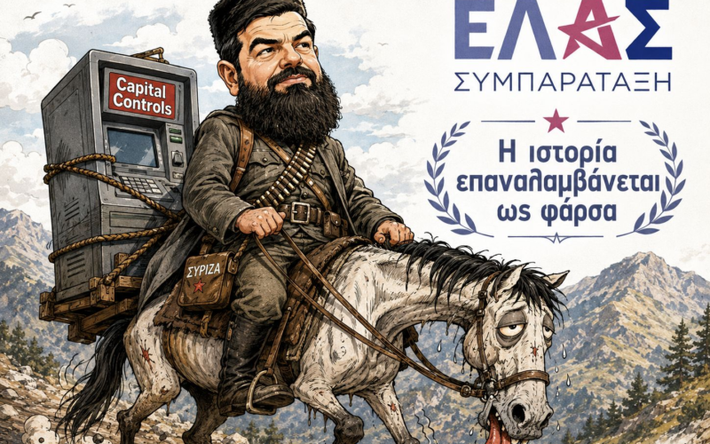 «ΕΛ.Α.Σ. – Ελληνική Αριστερή Συμπαράταξη» – Η ιστορία επαναλαμβάνεται σαν φάρσα με τον Α.Τσίπρα να επενδύει στον εμφυλιοπολεμικό διχασμό και το «λίγο απ’ όλα» για τη πολιτική του επιβίωση (Video)