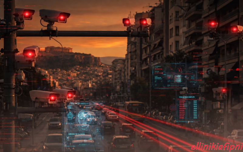 Ελλάδα: Χρυσοπληρώνουμε τις «έξυπνες» κάμερες AI για 7% ακρίβεια παραβάσεων και 100% παρακολούθηση!