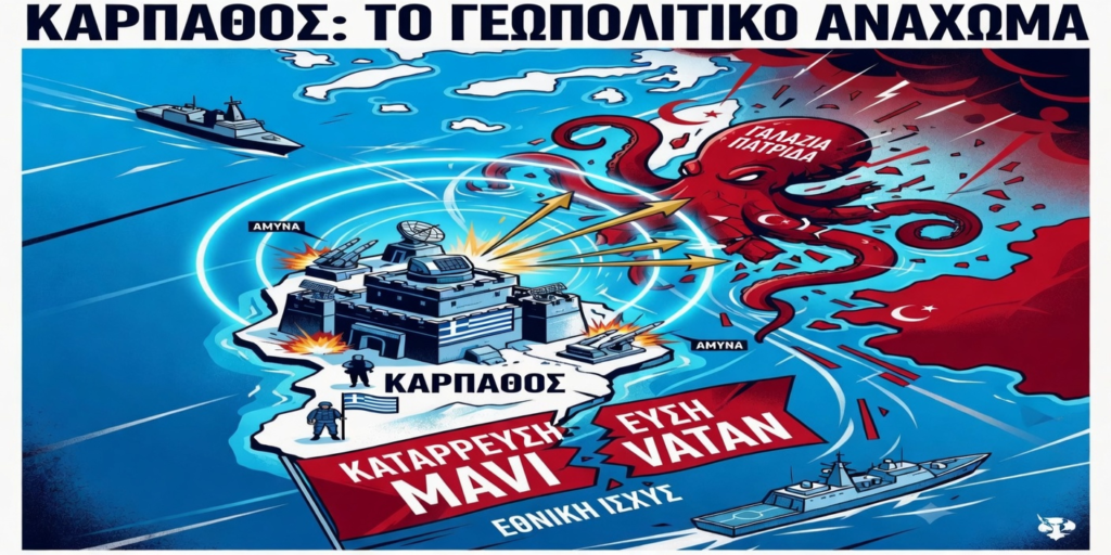 Κάρπαθος: Το Ευρωπαϊκό ανάχωμα που ακυρώνει τη «Γαλάζια Πατρίδα»...