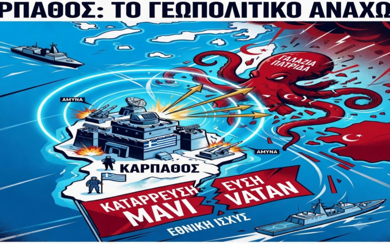 Κάρπαθος: Το Ευρωπαϊκό ανάχωμα που ακυρώνει τη «Γαλάζια Πατρίδα»…