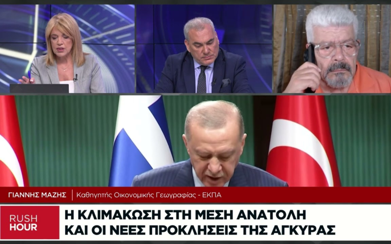 Μάζης: «Φοβική η κυβέρνηση Μητσοτάκη απέναντι στην Τουρκία – Η Ελλάδα θα υπερψηφίσει τη δημιουργία των δύο στρατηγείων του ΝΑΤΟ στη Τουρκία – Να ζητήσουμε ΝΑΤΟϊκό στρατηγείο στην Κάρπαθο» (Video)