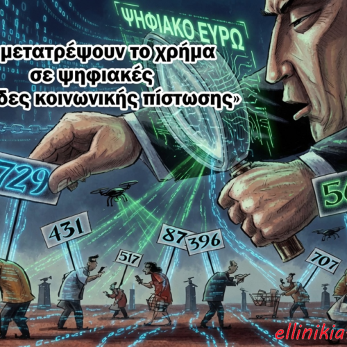 Με το ψηφιακό ευρώ τα χρήματα δεν θα σας ανήκουν. Έρχεται η μεγαλύτερη κλοπή πλούτου της Ιστορίας…