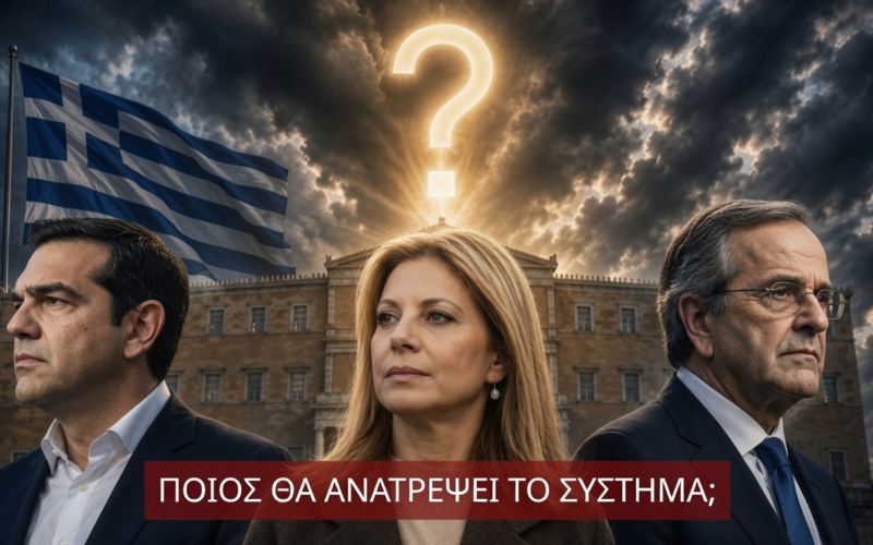 Οι τρεις νέοι παίκτες και η επόμενη μέρα: Ποιος μπορεί να ανατρέψει το σύστημα; Προετοιμάζεται κυβέρνηση Μητσοτάκη – Τσίπρα;
