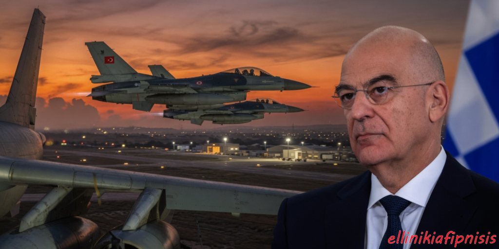 Σοβαρή πρόκληση: Η Τουρκία παρενόχλησε το αεροσκάφος του Δένδια και των Υπουργών Άμυνας της Γαλλίας και της Ολλανδίας, πάνω από τη Κύπρο...