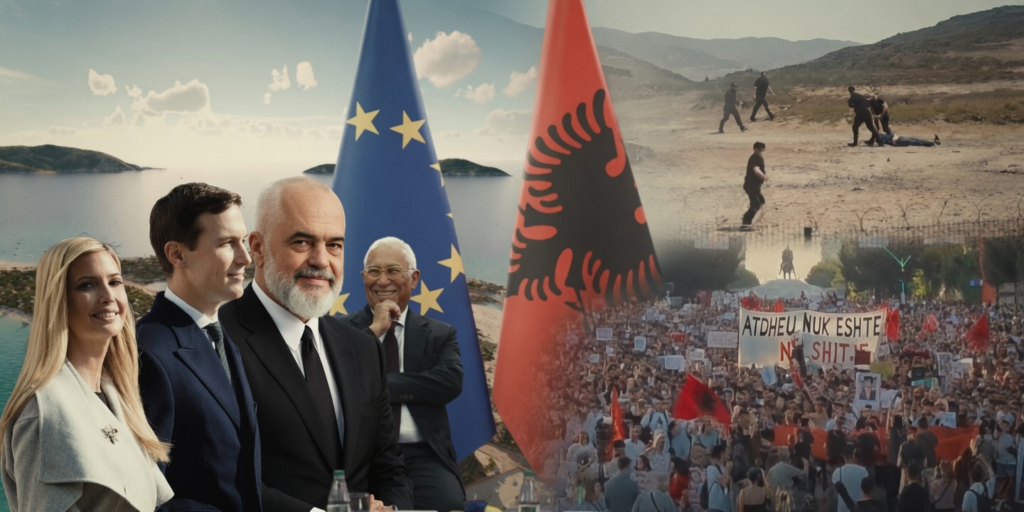 Χαμός στην Αλβανία: Νέες μεγάλες διαδηλώσεις κατά της επένδυσης στην Σβέρνιτσα, μετά τον ξυλοδαρμού Έλληνα ομογενούς από τραμπούκους του Ράμα - Έρευνα της Ειδικής Εισαγγελίας κατά της Διαφθοράς για την επένδυση Κούσνερ και κόρης Τράμπ, με τον Αλβανό Πρωθυπουργό να την στηρίζει με νύχια και με δόντια...