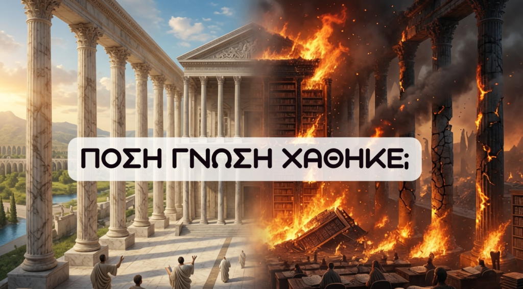 Το ματωμένο μυστικό της Βιβλιοθήκης της Αλεξάνδρειας και το παιχνίδι που επαναλαμβάνεται σήμερα...