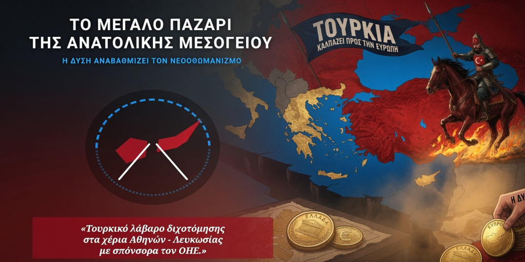 Το «Μεγάλο Παζάρι» της Ανατολικής Μεσογείου: Η Δύση αναβαθμίζει τον νεοοθωμανισμό ως συστατικό στοιχείο της ΕΕ...