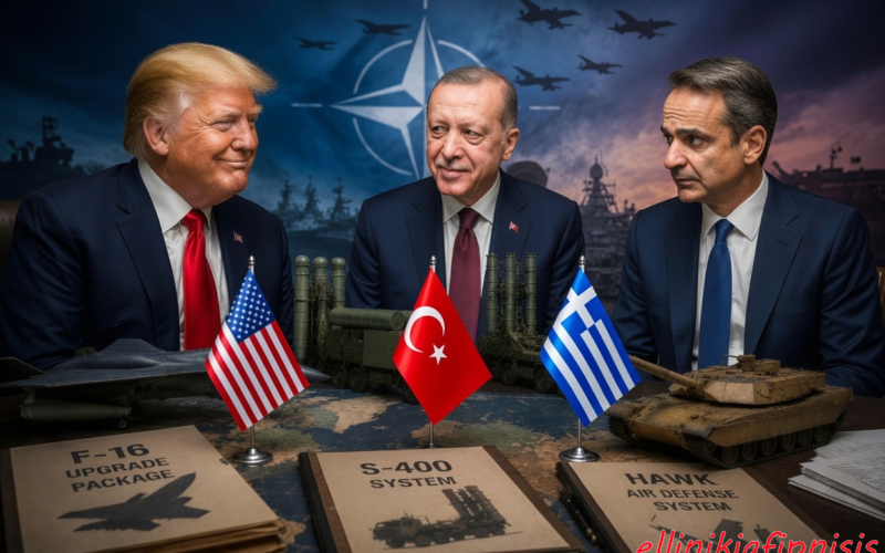 Τράμπ και Μητσοτάκης συνένοχοι στον εξοπλισμό του ισλαμιστή Ερντογάν…