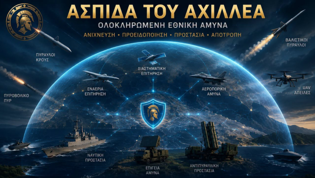 Η «Ασπίδα του Αχιλλέα», η Εθνική Άμυνα, η Γεωπολιτική Προέκταση του Ισραήλ και ο Θουκυδίδης...