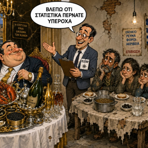 Η Ελλάδα του success story και οι πολίτες που μυρίζουν την τσίκνα…