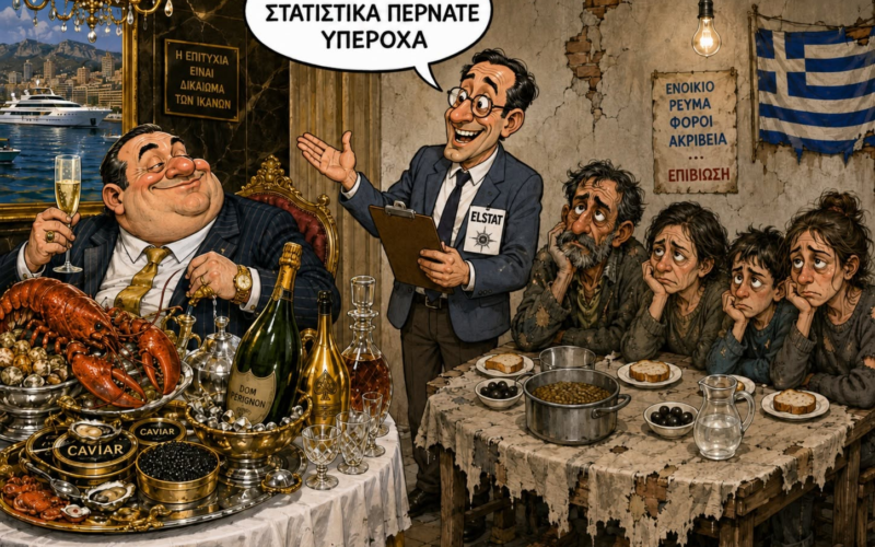 Η Ελλάδα του success story και οι πολίτες που μυρίζουν την τσίκνα…