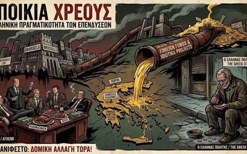Η Ελληνική «υπνοβασία»: Πώς τα Ευρωπαϊκά κονδύλια χρηματοδοτούν την αποικία χρέους…