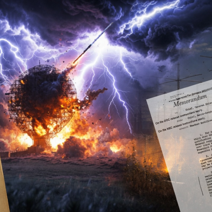 Η Γεωμηχανική της CIA επιβεβαιώνεται σε επίσημα δημοσιευμένα έγγραφα που αποδεικνύουν ότι χειραγωγεί τον καιρό εδώ και δεκαετίες. Ποιος είναι «ψεκασμένος» τώρα…;