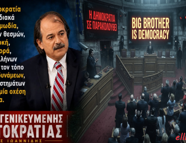 Η συνέντευξη καταπέλτης του καθηγητή Γιάννη Ιωαννίδη που πρέπει να δει όλος ο Ελληνικός λαός. Αν δεν αφυπνιστούμε ούτε τώρα, δεν θα το κάνουμε ποτέ…(Video’s)