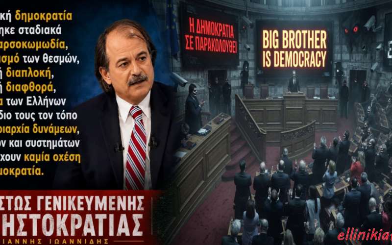 Η συνέντευξη καταπέλτης του καθηγητή Γιάννη Ιωαννίδη που πρέπει να δει όλος ο Ελληνικός λαός. Αν δεν αφυπνιστούμε ούτε τώρα, δεν θα το κάνουμε ποτέ…(Video’s)
