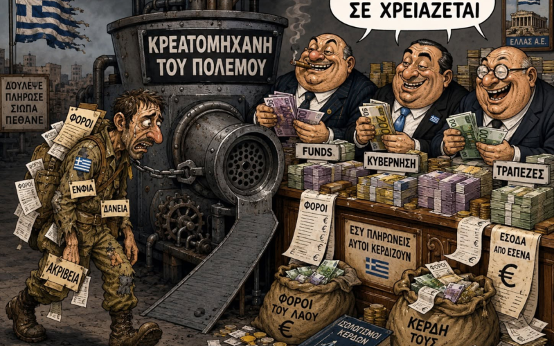 Πατριωτισμός α λα καρτ: Όταν κυβέρνηση και κράτος θυμούνται την πατρίδα μόνο όταν χρειάζονται στρατιώτες…