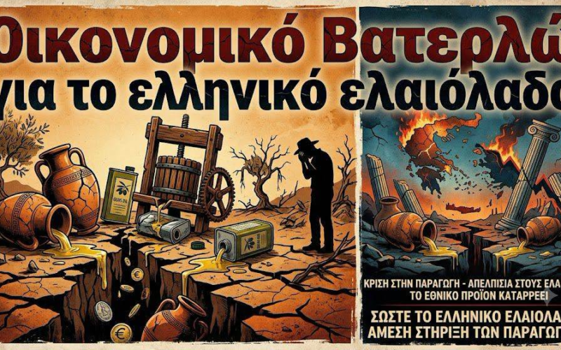Προ των πυλών το Βατερλώ του ελληνικού ελαιολάδου…