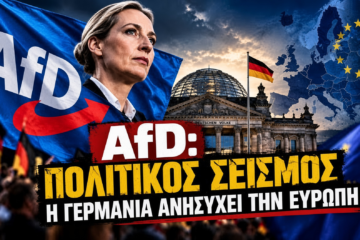 AfD: Ο πολιτικός σεισμός στη Γερμανία ανησυχεί την Ευρώπη…