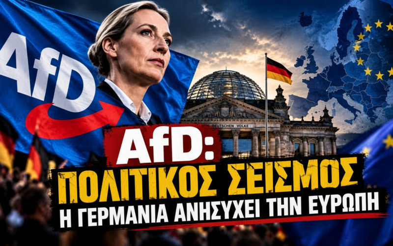 AfD: Ο πολιτικός σεισμός στη Γερμανία ανησυχεί την Ευρώπη…