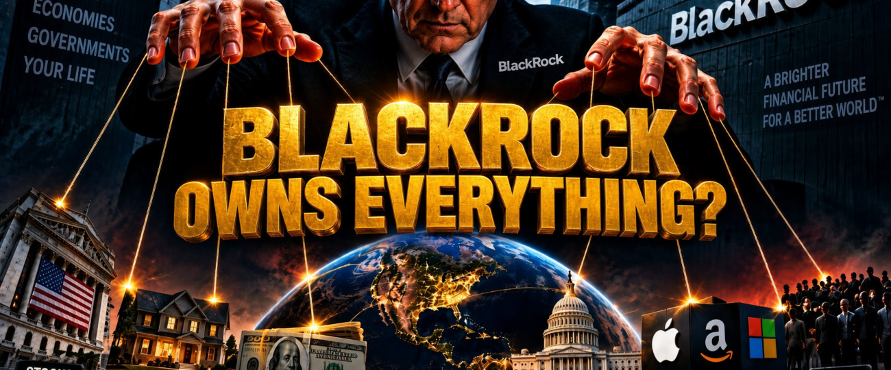BlackRock: Η πιο δαιμονική εταιρεία διαχείρισης περιουσιακών στοιχείων στον κόσμο…
