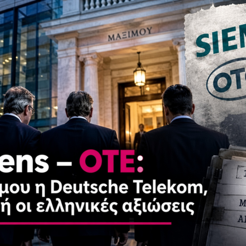 Siemens – ΟΤΕ: Στο Μαξίμου η Deutsche Telekom, στη σιωπή οι ελληνικές αξιώσεις;