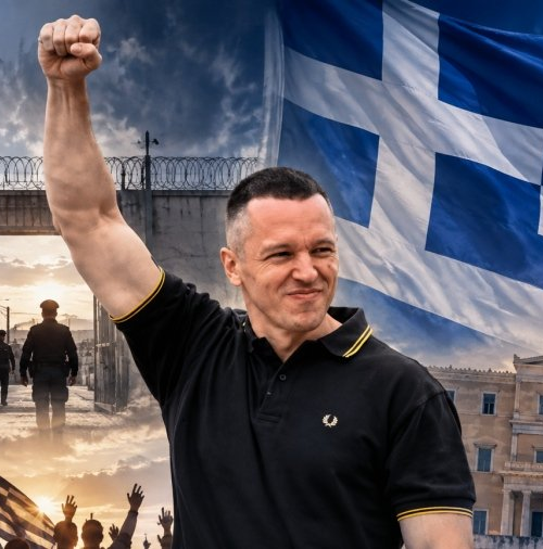 Η μεγάλη επιστροφή Κασιδιάρη – Αποφυλακίστηκε και μπαίνει ξανά στην πολιτική – Οι πρώτες δηλώσεις του εκτός των φυλακών Δομοκού – «Θα υπάρξει άμεσα κοινοβουλευτικό σχήμα από ανεξάρτητους βουλευτές» σύμφωνα με τη Δικηγόρο του Βάσω Πανταζή (Video’s)