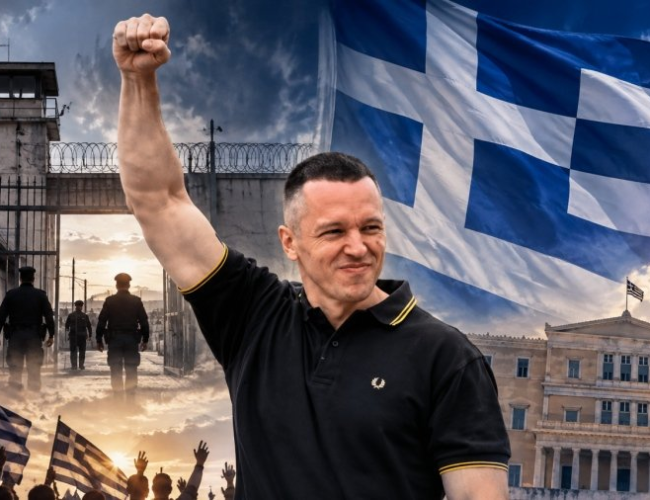 Η μεγάλη επιστροφή Κασιδιάρη – Αποφυλακίστηκε και μπαίνει ξανά στην πολιτική – Οι πρώτες δηλώσεις του εκτός των φυλακών Δομοκού – «Θα υπάρξει άμεσα κοινοβουλευτικό σχήμα από ανεξάρτητους βουλευτές» σύμφωνα με τη Δικηγόρο του Βάσω Πανταζή (Video’s)