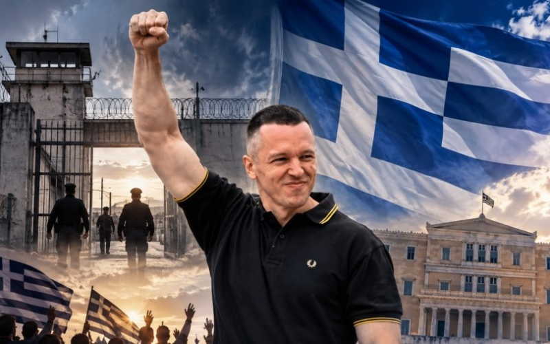 Η μεγάλη επιστροφή Κασιδιάρη – Αποφυλακίστηκε και μπαίνει ξανά στην πολιτική – Οι πρώτες δηλώσεις του εκτός των φυλακών Δομοκού – «Θα υπάρξει άμεσα κοινοβουλευτικό σχήμα από ανεξάρτητους βουλευτές» σύμφωνα με τη Δικηγόρο του Βάσω Πανταζή (Video’s)
